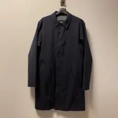 LANDS' END ステンカラーコート ネイビー Sサイズのサムネイル