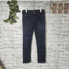 SOMETHINGNEOJEANスキニーデニムパンツインディゴブルーサムシングのサムネイル