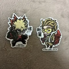 爆豪勝き　ホークス　僕のヒーローアカデミア　ヒロアカ　ステッカー