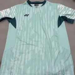 新品 YONEX メンズゲームシャツ Oサイズ グリーン 半袖Tシャツ