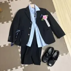 キッズ フォーマルスーツ 120cm 5点セット