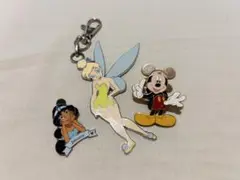 WDW ディズニーピントレード　ティンカー・ベル ミッキー　ジャスミン