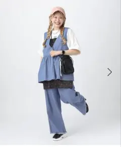 レプシィム　ゆきは企画　スーヒヤデニムセットアップ