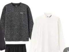 メンズ Kaepaトレーナー＆ネックシャツ 新品2点セット