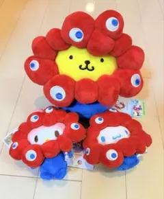 ミャクミャク ポムポムプリン マイメロ シナモロール 3点セット