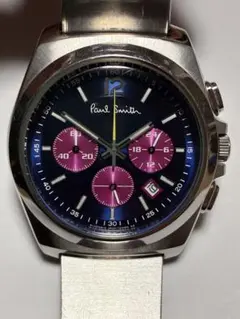向*2様 希少カラー！ポールスミス　クロノグラフ稼働良好 楽天市場】ポールスミス クロノグラフ（メンズ腕時計｜腕時計