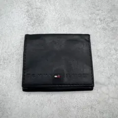 TOMMY HILFIGER トミーヒルフィガー コインケース ブラック レザー
