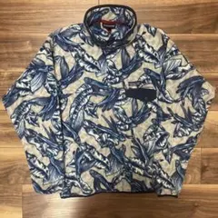 美品 パタゴニア シンチラスナップt M 16年製 トビウオ 魚 フリース