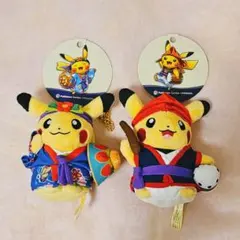 ポケモンセンター オキナワ限定ウインディとピカチュウぬいぐるみ