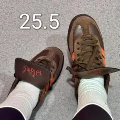 adidas hand ball spezial スニーカー ブラウン/オレンジ