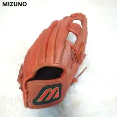 稀少・美品 ミズノ ビューリーグ 青M 青ビュー 一般軟式 レースレス
