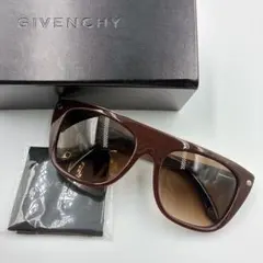【美品】GIVENCHY ジバンシー サングラス アイウェア イタリア製 茶色のサムネイル