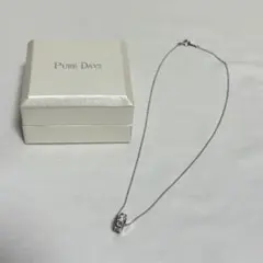 PURE DAYS SV925 リング型ペンダントネックレス