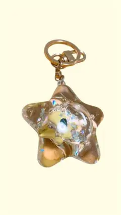 BT21 アクリルグリッターキーホルダー チミー