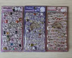 ジュエルプチドロップシール　ストーンつき　もちもちぱんだ　ふぁみぃ　だいふく