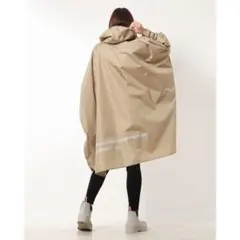 KIU レインポンチョ ベージュ フリーサイズのサムネイル