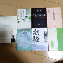 abさんご・ライオンハート・わりなき恋　中年以後　他　７冊セット