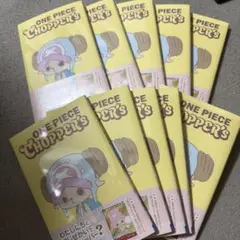 ONE PIECE CHOPPER's 1 プロモカード付き10冊チョッパーズ - メルカリ