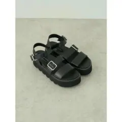 【ORientalTRaffic 】厚底ストラップサンダル