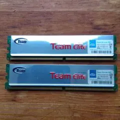 Team Elite DDR2 1GB 667MHz メモリー 2枚セット