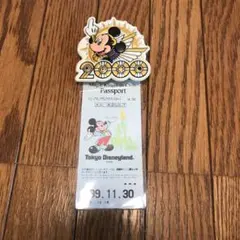 レトロ東京ディズニーランドチケットホルダー