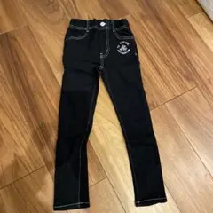 ALGY ブラック スキニーパンツ　130
