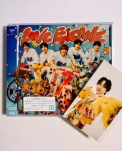 M!LK LOVE E!G!NE 通常盤 未開封トレカ1枚、特典トレカ1枚