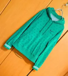 Nike 総柄 グリーン 緑 フーディ パーカー