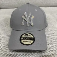 NEWERA デコ ニューエラ グレー キャップ 帽子 GDRdeco - メルカリ