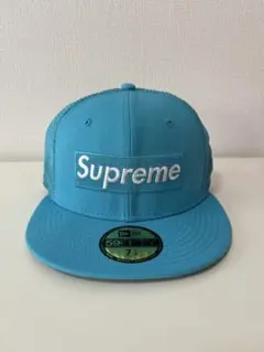 Supreme 23ss ニューエラメッシュキャップ71/4 全タグ付き【希少】