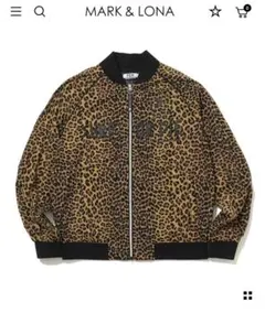 MARK & LONA 48 ゴルフオアサーフ ヒョウ柄 ジャケット