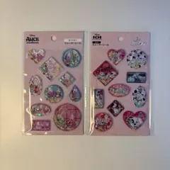 ディズニー　ウォーターシール　2枚セット セリア