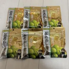 UHA味覚糖 忍者めし 金の鎧 マスカット味 6袋セットのサムネイル