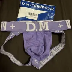 D.M UNDERWEAR パープル ジョックストラップ M