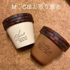 リメ鉢2個セット(4)