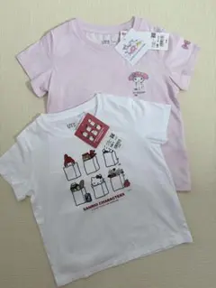新品　UNIQLO ◆サンリオキャラクター Tシャツ 2枚セット