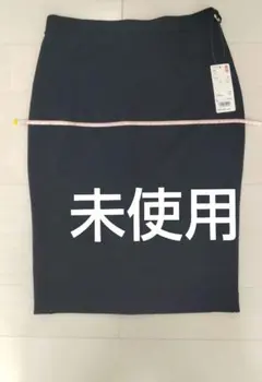 ユニクロ　ポンチ　ペンシルスカート　L