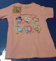 アンパンマン ピンク Tシャツ 100cm