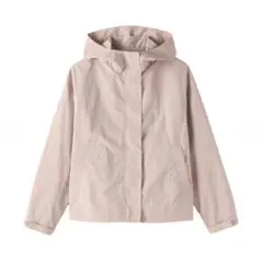 無印良品 今期新作 撥水UVカットポケッタブルフードジャケット S