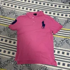 ポロ・ラルフ・ローレン ピンク ポロシャツ