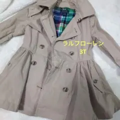 ポロラルフローレン　キッズ　トレンチコート　100cm  3T
