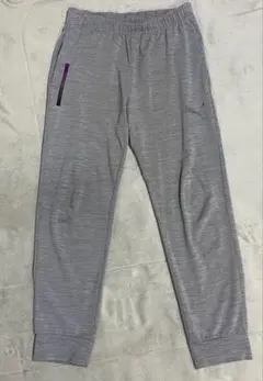 Puma グレー ストライプ ジョガーパンツ