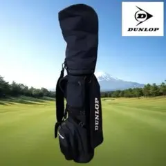 DUNLOP ダンロップ キャディバッグ ネイビー 軽量のサムネイル
