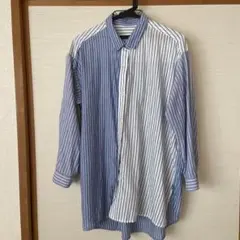 ストライプ柄ビッグサイズシャツのサムネイル