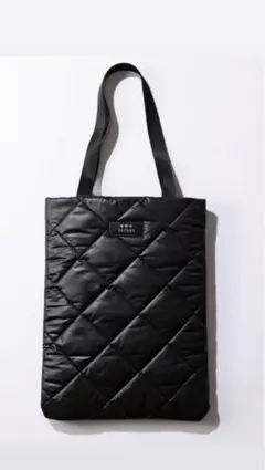 新品未使用タトラス キルティングトートバッグブラック