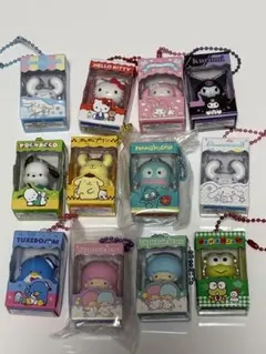 サンリオチョコボックスコンプリートパッケージチャーム12種セット⭐︎シークレット入