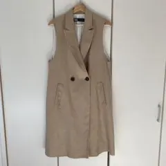 ZARA ノースリーブロングジレ
