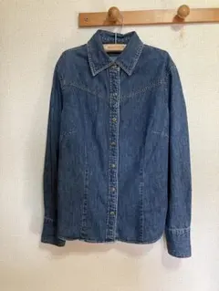 Eddie Bauer エディーバウアー シャツ ブラウス デニム 長袖 M