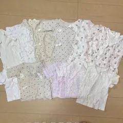 ベビー肌着16点セット　新生児50〜60 短肌着　コンビ肌着　ボディ肌着