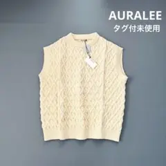 【美品】24AWオーラリー auralee ニットタンク ベスト ニットベスト 24AWオーラリー auralee ニットタンク ベスト ニットベスト